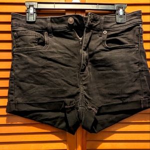 American Eagle Ne(x)t Level stretch super high waisted short shorts